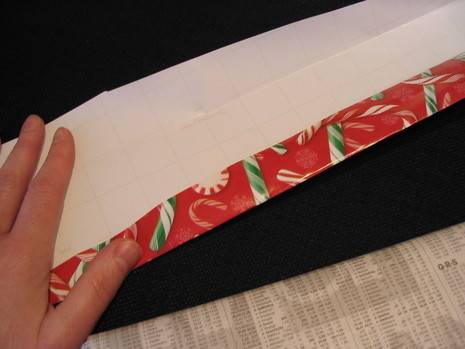 A christmas gift wrap