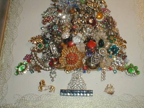 Close-up of Bottom of Jewelry Tree