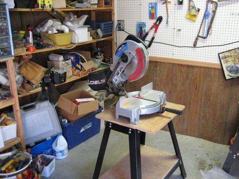 A Miter Saw makes life oh, so much easier.