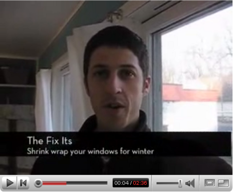 The Fix Its: Shrink Wrap Your Windows for Winter