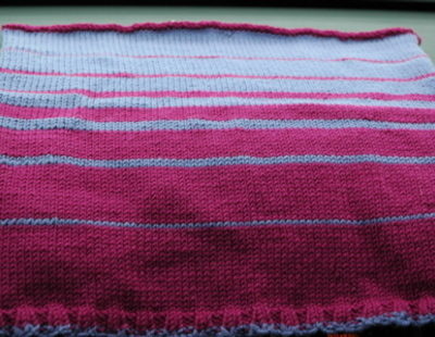 Fibonacci knitting example from Stash, Knit, Repeat.