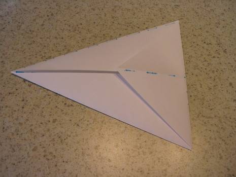 "An Origami in a White Paper"