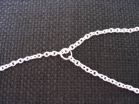 "A silver Necklaces for Bottle"