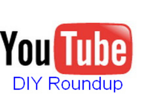 DIY Roundup is displayed under the YouTube icon.
