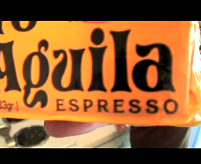 A banner reads Aquila Espresso.