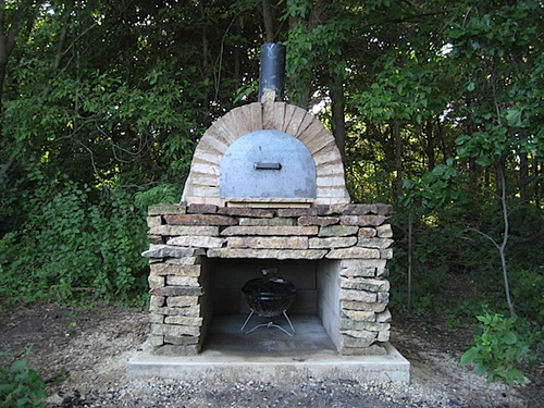 "An outdoor Pizza Oven"