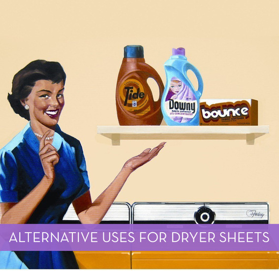 Uses for dryer sheets - alternative uses