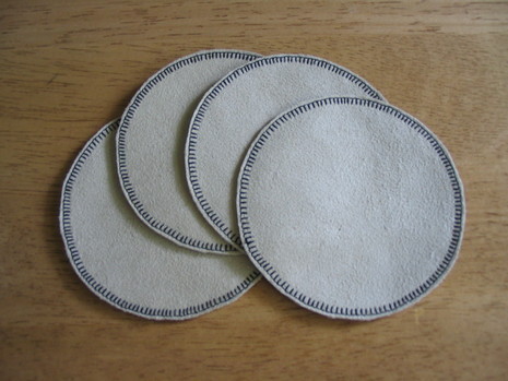 'Micro-Fiber a perfect material for making coasters"