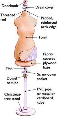 Body parts are marked in the picture.