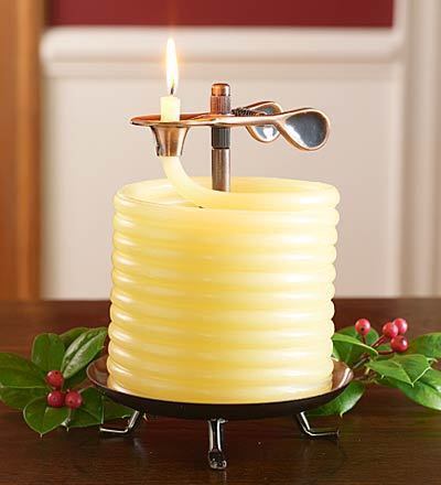 Coil candle makes difference in your ambience.