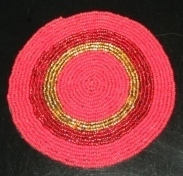 Reds and gold coaster
