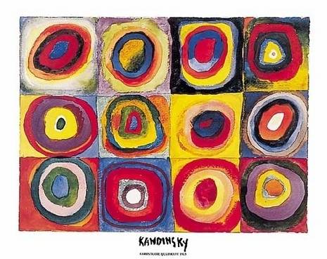Wassily Kandinsky Colour Study: Squares with Concentric Circles