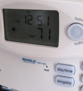 Steps to install programmable thermostat for your healthy home.