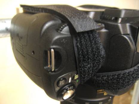 A black Virtual reality headset with the cover still on.