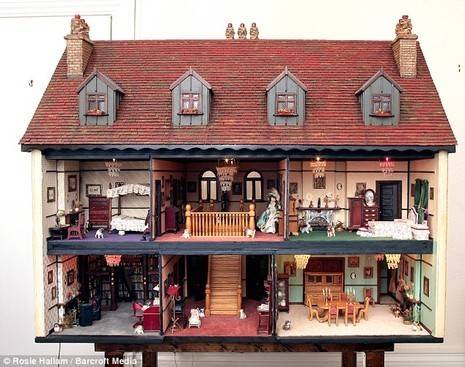 Intricate doll's house is set to fetch £50,000 