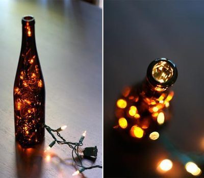 wine bottle light