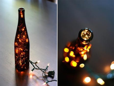 wine bottle light