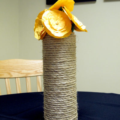 rope vase