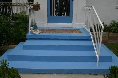 painted porch