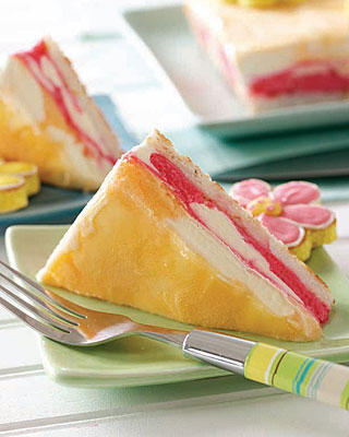 Orange-Raspberry Dreamsicle Cake