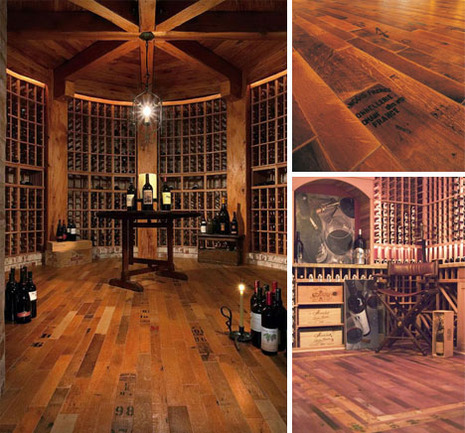 Exotic wine barrel floor designs to implement  .