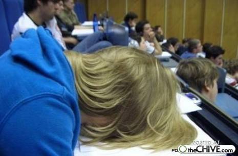  Sleeping through college (20 photos)