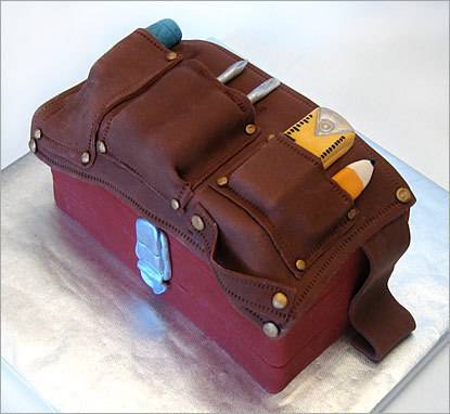 Tool Belt Groom's Cake - The Sugar Syndicate Chicago