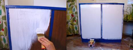 Apply a thin, even coat of paint.