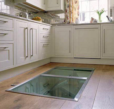 Multipurpose trap door wine Cellar in your kitchen will be totally a good idea.