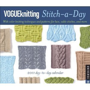 Vogue Knitting Stitch-a-Day: 2011 Day-to-Day Calendar