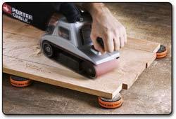 Bench Cookies give you the freedom and ability to: Rout, sand, cut and carve without using clamps