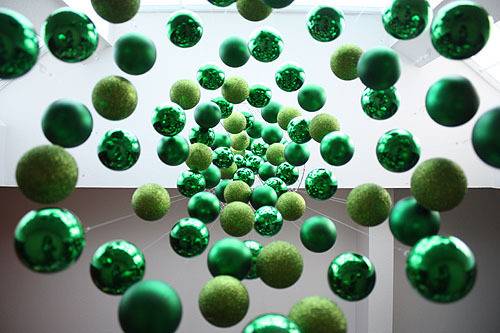 Christmas Tree Ornament Mobile