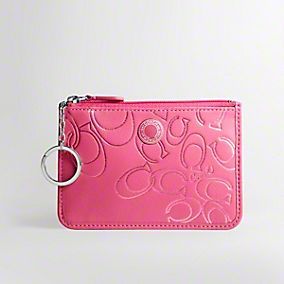 Pink color zip pouch for valentine's day.