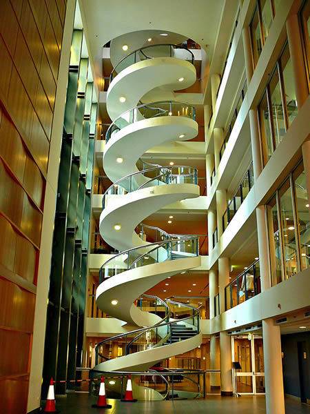 "A Beautiful and Wondrous Swirling Staircase"