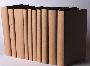 Kraft Paper Wrapped Books