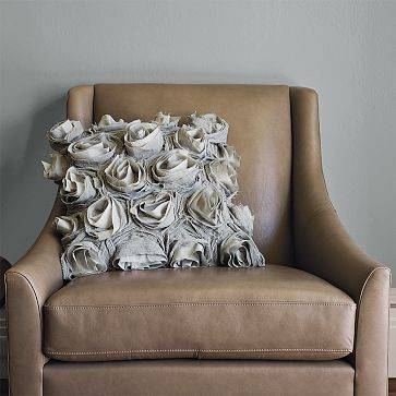 Deconstructed Rose Pillow Cover 