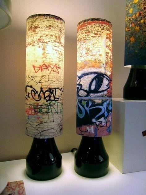 Graffiti Lamps