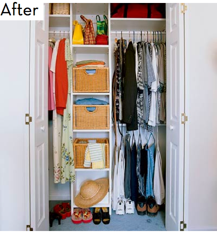organized closet