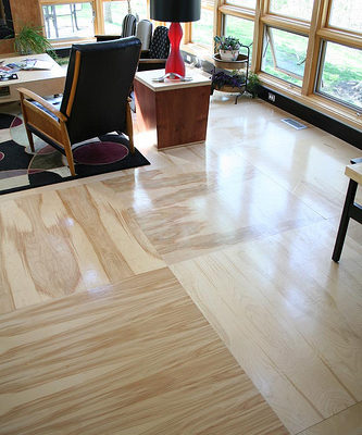 diy plywood flooring