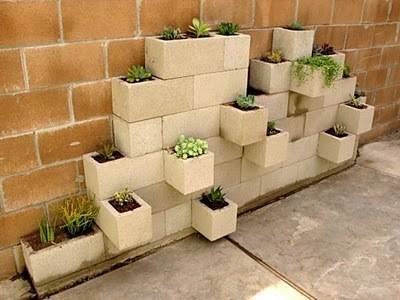 "Wall planters for space saving"