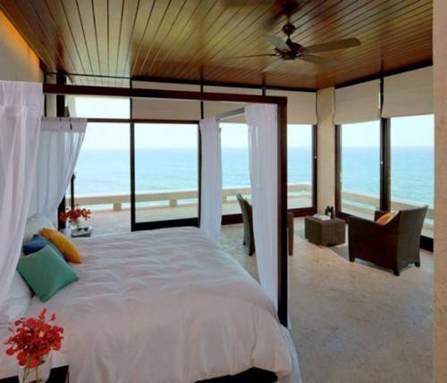 Bedroom Luxury Dream House Design 500x429  Luxury Dream House Design at the Seaside, Casa Kimball