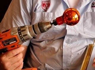 DIY ideas to make an spherical lamp.