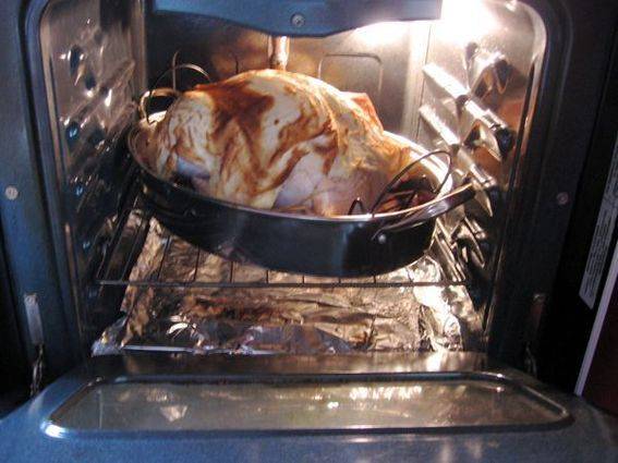 Trying to get a turkey roasted