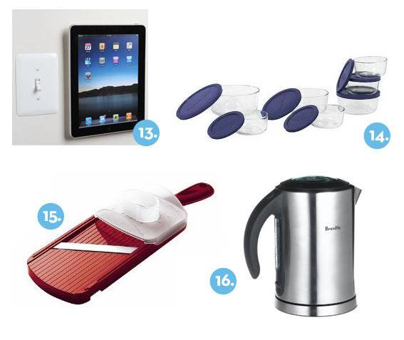 Curbly Gift Guide: 2011 kitchen gifts items 13-16