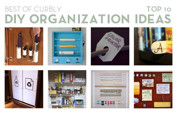 Top 10 DIY Organization Ideas of 2011