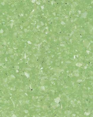 White spotted light green color counter top.