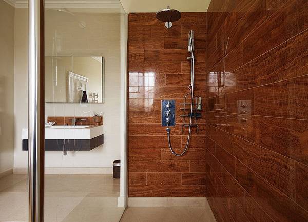 Marble Tiles Home Flooring Wooden Grain Styles