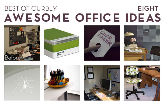 Eight awesome office ideas from the Curbly archives