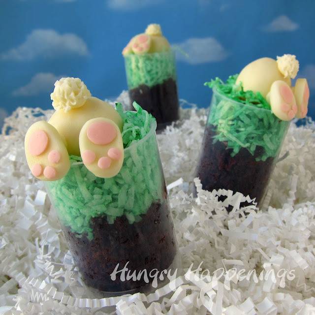 Decorative baking items for Easter treats.