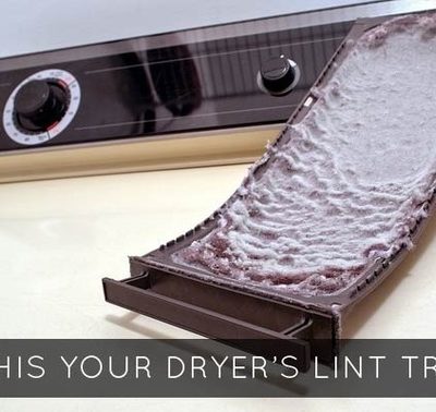 Is this how your dryer's lint trap looks? Take our survey and tell us!